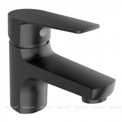 Смеситель для раковины Orange Loop M26-021b черный Смеситель для раковины Orange Loop M26-021b черный