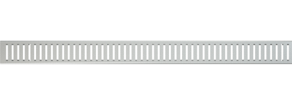 Решетка для дренажного желоба 75 мм, оцинкованная сталь Решетка для дренажного желоба 75 мм, оцинкованная сталь