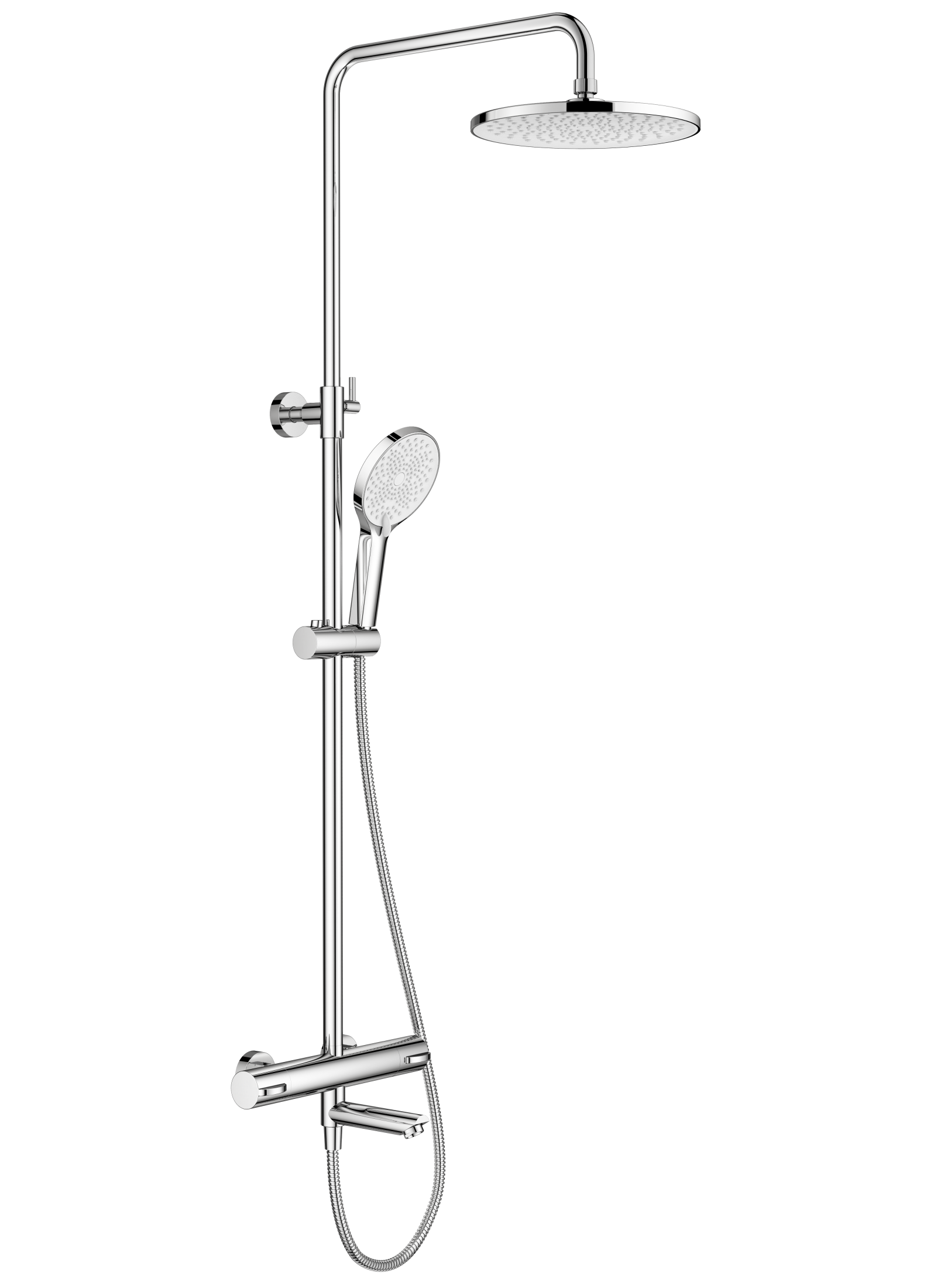 Душевая система Splenka с термостатом для ванны  S223.26