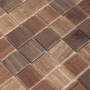 Стеклянная мозаика, DARK BLEND, Wood