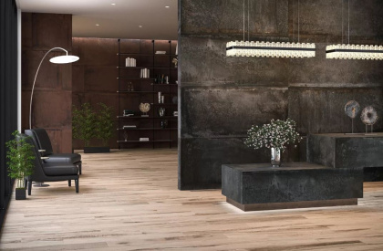 Керамогранит DD571200R Про Феррум черный обрезной 80x160x11 (2шт\2,56м2), м2