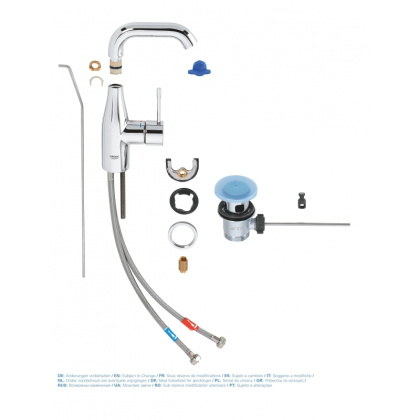 Смеситель для раковины Grohe Essence New 23462001 хром