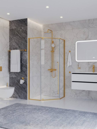 Душевой уголок CEZARES PLANE-P-1-100-C-BORO