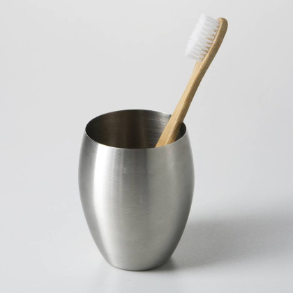 Стакан для зубных щеток Ruwer, 7,5х9,1х7,5 см, хром, K-6728