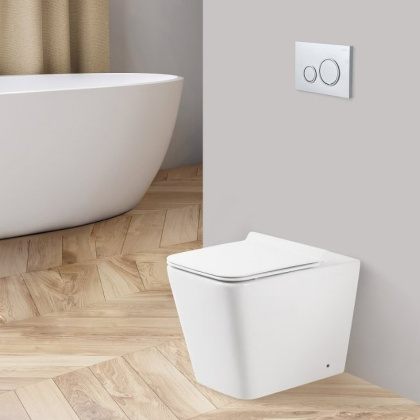 Чаша приставного унитаза Belbagno ARDENTE-R BB003CBR