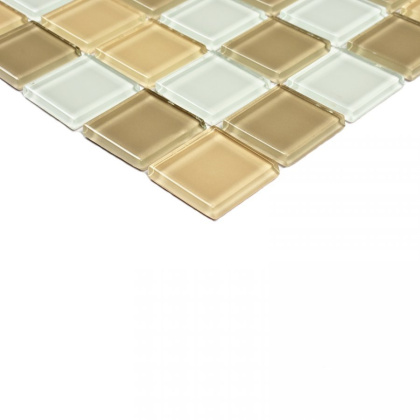 Мозаика 00-00000168 Raf Coffee (30см*30см*4мм) (17шт/1,53м2) стекло, м2