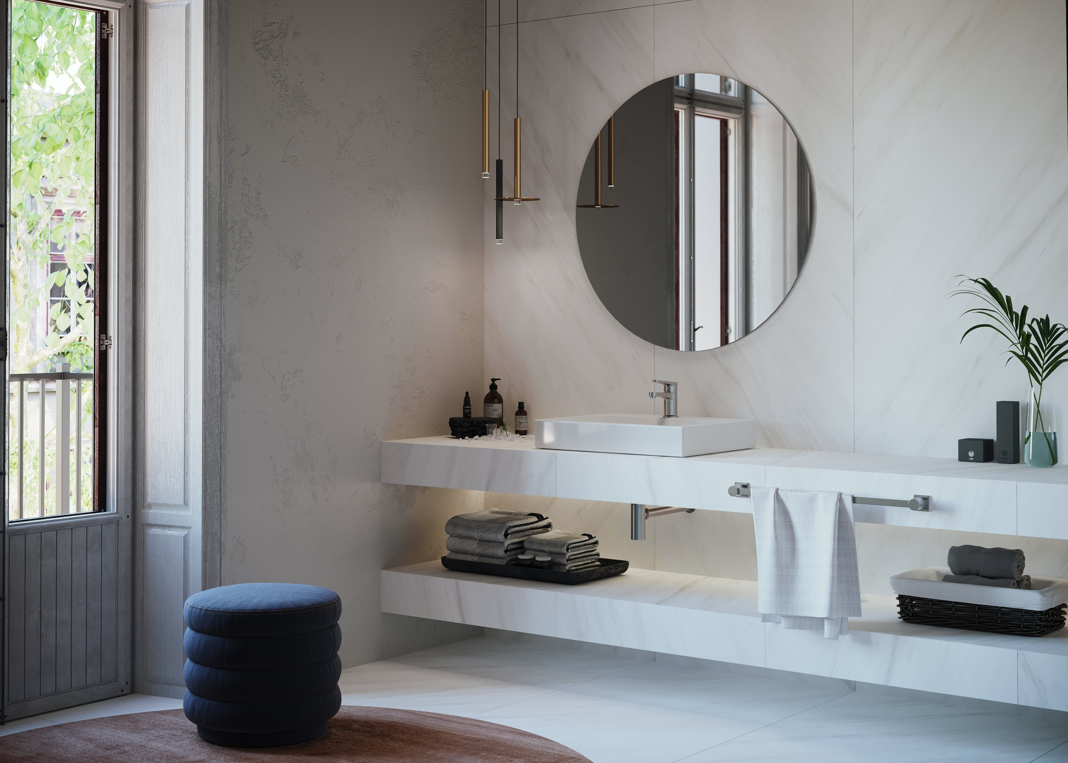 Керамогранит Persian White Polished 80х160