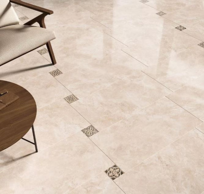 Вставка HGD\A170\SG1550L Парнас бежевый лаппатированный 9,5*9,5*8 (уп/20шт), шт