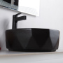 Раковина накладная керамическая черная BB1409H301