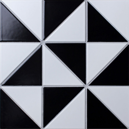 Керамическая мозаика, Triangolo Chess Matt, Geometry Керамическая мозаика, Triangolo Chess Matt, Geometry