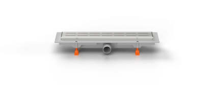 Душевой лоток 45 см Creto Walkway CRE-450 WH с решеткой, хром