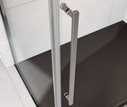 Душевой уголок Arno VSR-1A8015CL, 1500*800, хром, стекло прозрачное