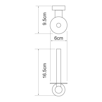 Donau K-9497 Держатель туалетной бумаги Donau K-9497 Держатель туалетной бумаги