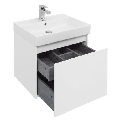 Мебель для ванной Aquanet Nova Lite 60 белый (1 ящик) Мебель для ванной Aquanet Nova Lite 60 белый (1 ящик)