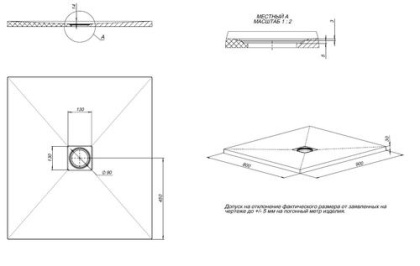 Душевой поддон Allen Brau Priority 90x80 8.31001-21 белый камень Душевой поддон Allen Brau Priority 90x80 8.31001-21 белый камень