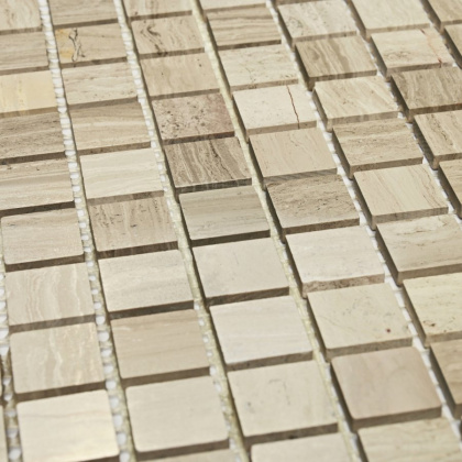 Мозаика натуральный камень Dunes-15 slim полированная (чип 4*15*15) 30,5*30,5(25шт.-1,4м2), м2 Мозаика натуральный камень Dunes-15 slim полированная (чип 4*15*15) 30,5*30,5(25шт.-1,4м2), м2
