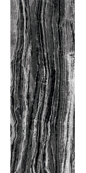 Керамогранит Гемма SG071802R6 черно-белый лаппатированный обрезной 119,5х320х6 (1шт/3,824м2), м2