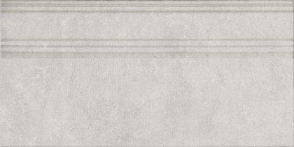Плинтус Догана серый светлый матовый обрезной 20x40x1,6