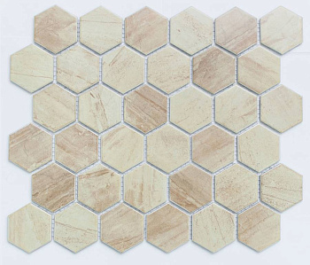 Мозаика PS5159-11 керамика матовая (51*59*5) 325*281