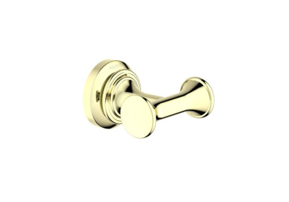 Крючок двойной AQUATEK, полир. золото AQ4502PG КЛАССИК