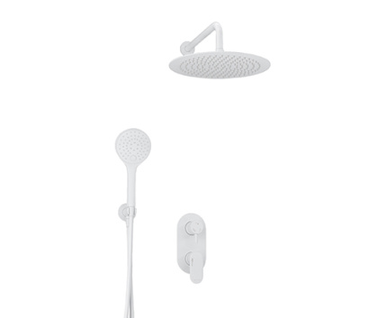 A85155 Встраиваемый комплект для душа с верхней душевой насадкой и лейкой Wasserkraft