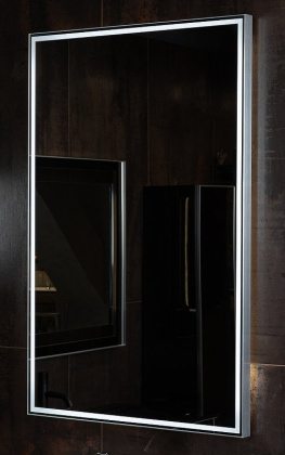 MINIMAL Зеркало 60*100 c подсветкой. Каркас-алюминий 569 Boheme
