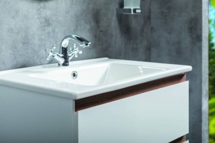 Тумба CAPOLDA 65 белая + ручка дерево 849-065-WW Boheme Тумба CAPOLDA 65 белая + ручка дерево 849-065-WW Boheme