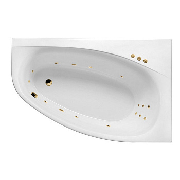 Ванна EXCELLENT Kameleon 170x110 (правая) "SMART" (золото) Ванна EXCELLENT Kameleon 170x110 (правая) "SMART" (золото)