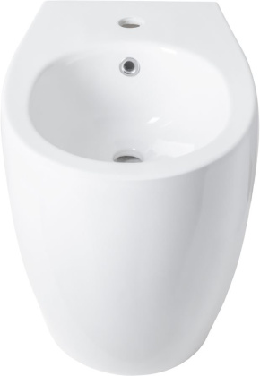 Биде напольное Allen Brau Fantasy 4.11008.20 белый глянец