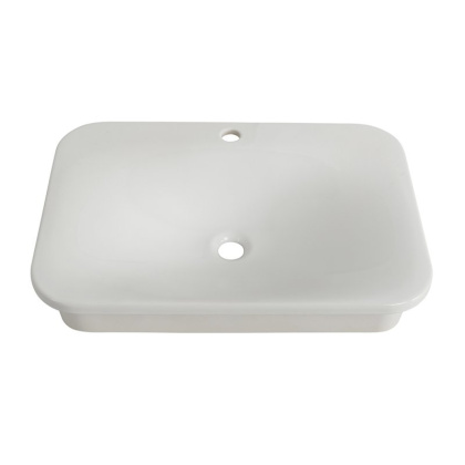 CEZARES Раковина керамическая полувстраиваемая, CZR-DRO-65-LVB