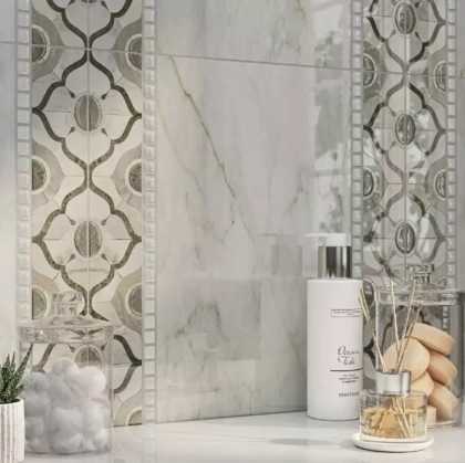 Кантата белый глянцевый 25x40x0,8