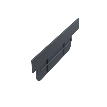 Передняя часть для закрытия желоба Передняя часть для закрытия желоба