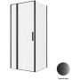 Душевой уголок Allen Brau Priority 90x80 3.31027.BBA + 3.31042.BBA черный браш