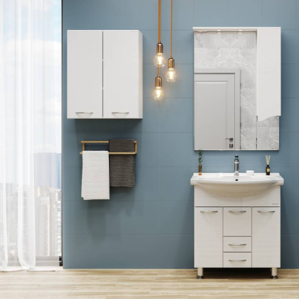 Шкаф Onika Кредо 60 подвесной, белый