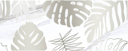 Декор-2 Elegance белый 20х50, шт