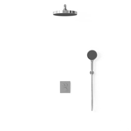 Душевой комплект Inspire VSFW-3I21T2CH встраиваемый, термостатический, 2 режима, хром