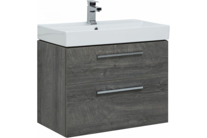 Тумба под раковину Aquanet Nova 75 дуб рошелье (2 ящика)