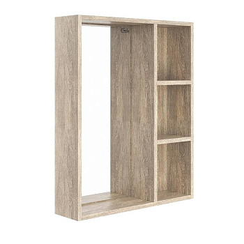 Шкаф-зеркало Onika Тимбер 60 дуб сонома, универсальный