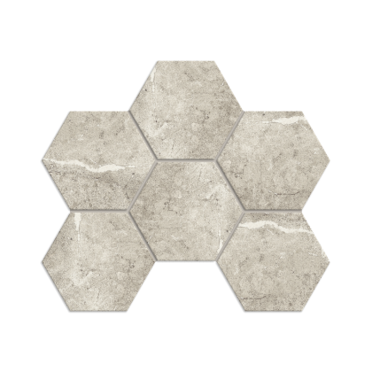 Мозаика KA02 Hexagon 25x28,5 непол.(10 мм)