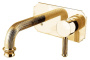 OLIMP-BLSM2-02-L Встраиваемый смеситель для раковины однорычажный, бронза