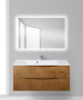 Тумба с раковиной подвесная BelBagno MARINO 120 Rovere Nature, раковина белая Тумба с раковиной подвесная BelBagno MARINO 120 Rovere Nature, раковина белая