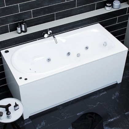 Ванна  Леда пустая с фр.экр.(слив справа) Ванна  Леда пустая с фр.экр.(слив справа)