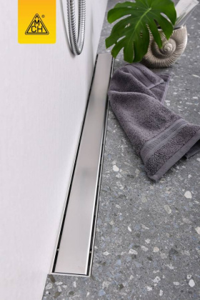 Душевой лоток 95 см Creto Uni CRE-950 UH-50 с решеткой, хром