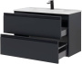 Тумба под раковину Allen Brau Eclipse 100 1.E1003.AM антрацит матовый