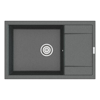 Мойка кухонная Point Велета 78 PN3002GR, графит