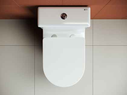 Бачок для унитаза HIGHLIGHT Rimless, двойной смыв 3/6 арматура Geberit