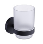 Стакан для зубных щеток Timo Saona Black 13031/03
