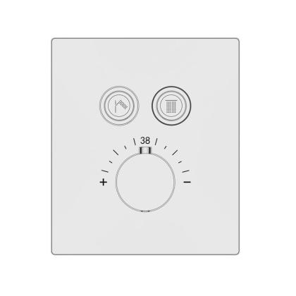 Встраиваемый смеситель для душа VSCV-321TCH двухфункциональный, термостатический, хром