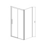Душевой уголок Soft VSR-3SO8010CL, 1000*800, хром, стекло прозрачное