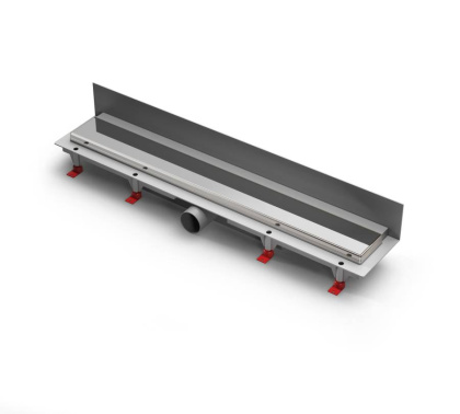 Душевой лоток 65 см Creto Uni CRE-650 UN-P с решеткой, хром